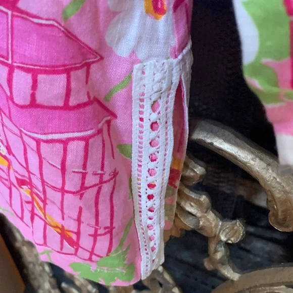 🌴🌴🌴Spartina 449 Pink Floral Cardigan - Picture 7 of 9